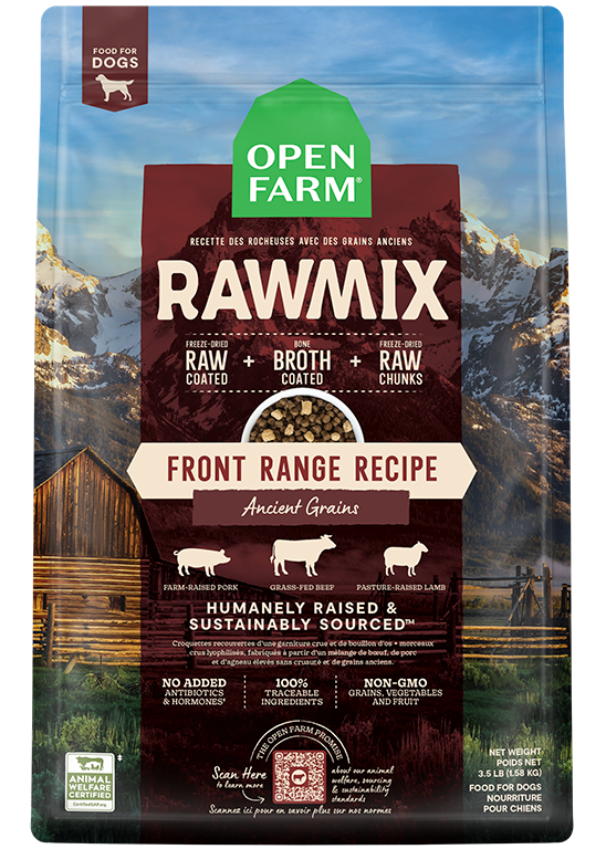 Open Farm RawMix Front Range Ancient Grains Dog Kibble
