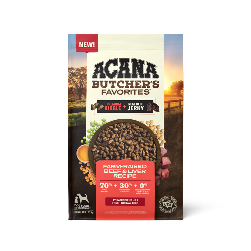 ACANA Butcher's Favorites Farm-Raised Beef & Liver Recipe