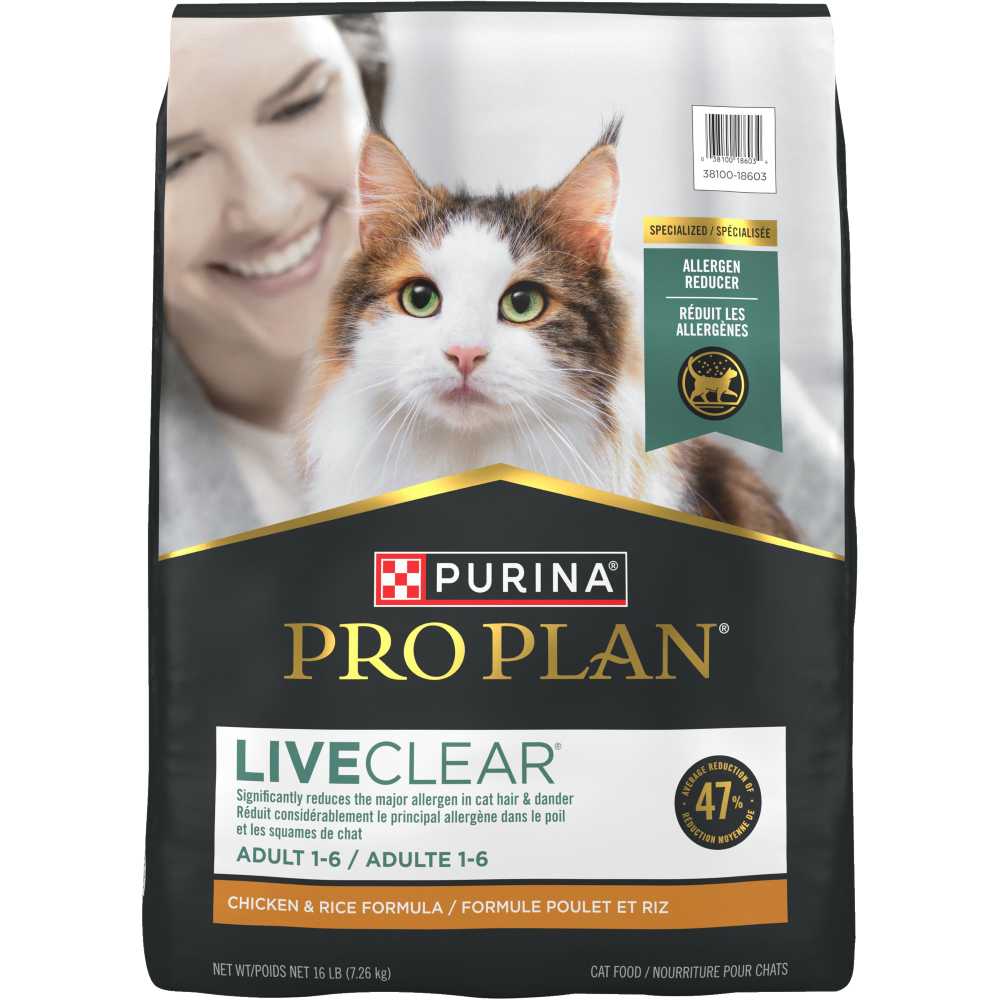 Purina Pro Plan LiveClear Adult Chicken & Rice Formula
