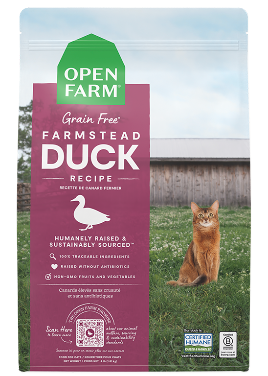 Open Farm Farmstead Duck Grain-Free Cat Kibble