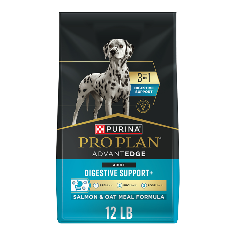 Purina Pro Plan AdvantEDGE Digestive Support+ Salmon & Oat Meal Formula Dry Dog Food