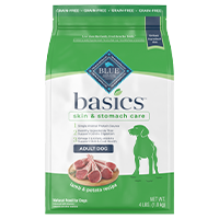 BLUE Basics Adult Dry Dog Food - Grain-Free Lamb & Potato