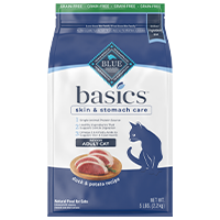 BLUE Basics™ Dry Cat Food Grain-Free Duck & Potato Recipe
