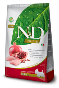 Farmina N&D Prime Chicken and Pomegranate Adult Mini Dry Dog Food