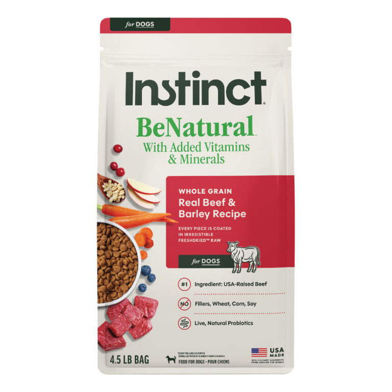 Instinct Be Natural Beef and Barley Dry Dog Food product image