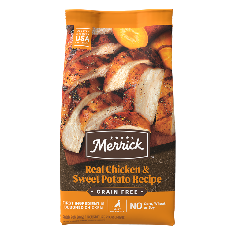 Merrick Grain Free Real Chicken + Sweet Potato Recipe Dog Food