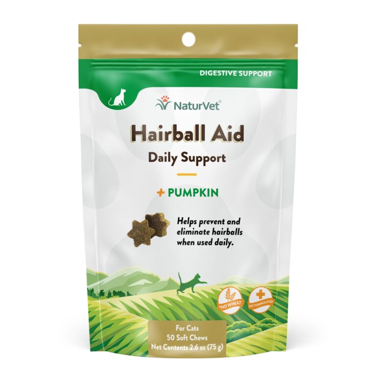 NaturVet Cat Hairball Aid - Vet Formulated, 2.6 oz