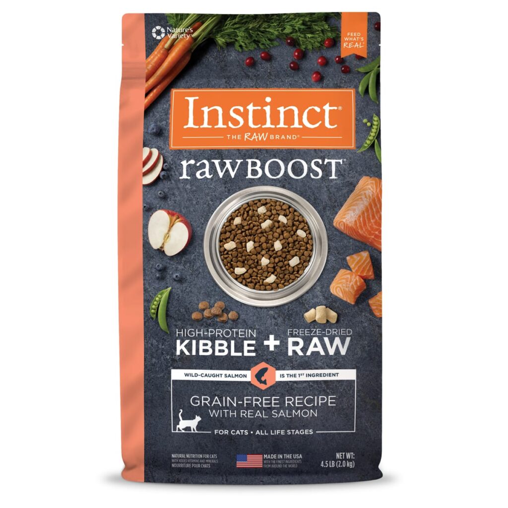 Raw Boost Salmon Dry Cat Food