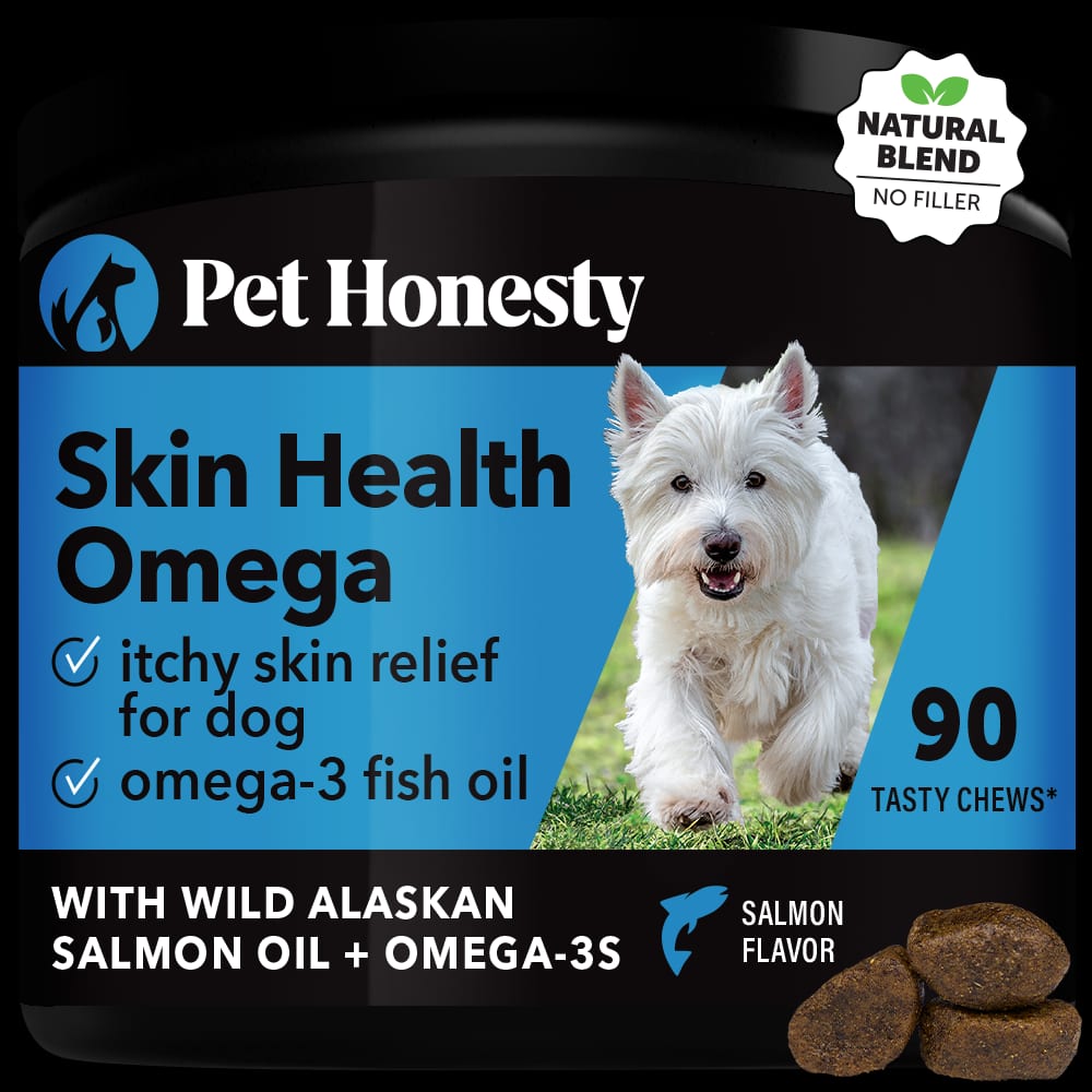 Omega-3 Fish Oil Skin Health Chews for Dogs