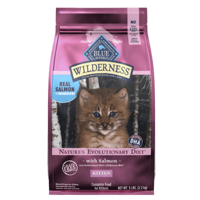 Blue Buffalo Wilderness Salmon Recipe for Kittens
