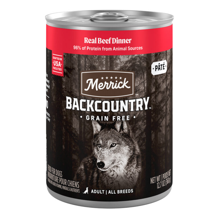 Merrick Backcountry Grain Free Real Beef Dinner Wet Dog Food
