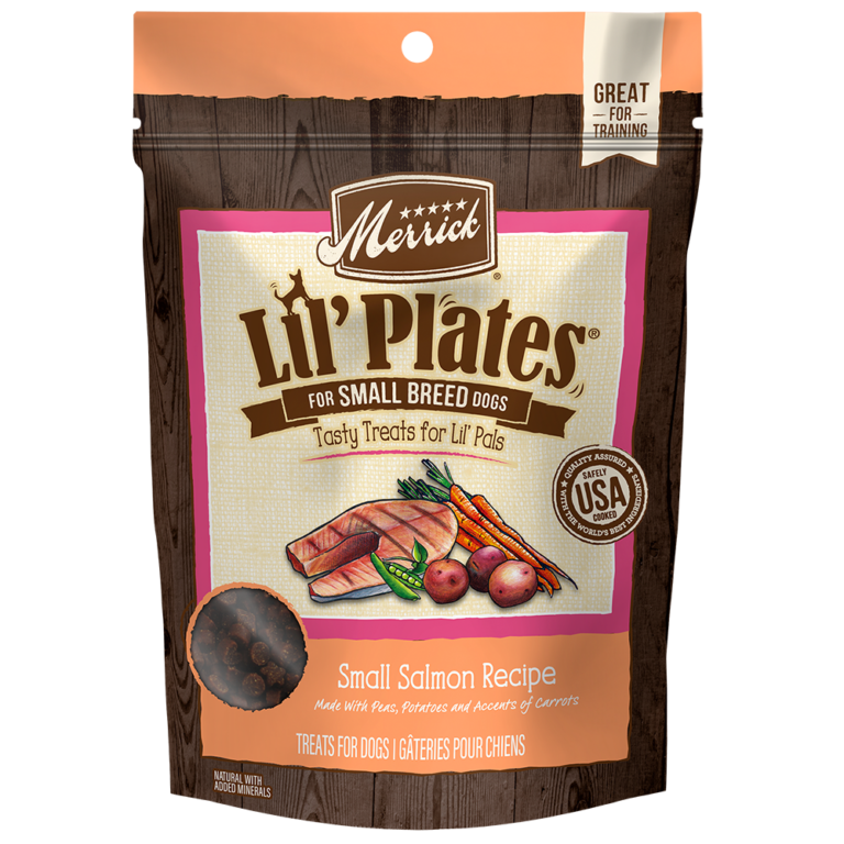 Merrick Lil' Plates Small Salmon Recipe Dog Treats
