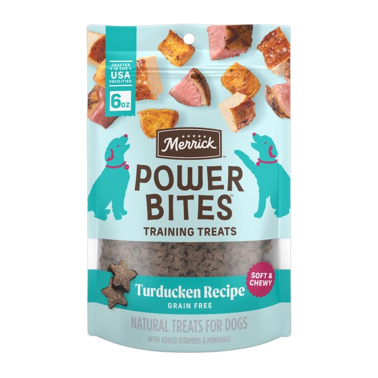 Merrick Power Bites Turducken Recipe Dog Treats