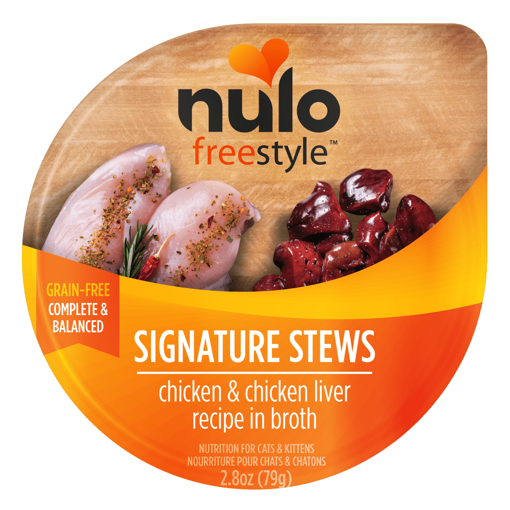 Nulo Nulo FreeStyle Signature Stews Chicken & Chicken Liver Recipe for Cats