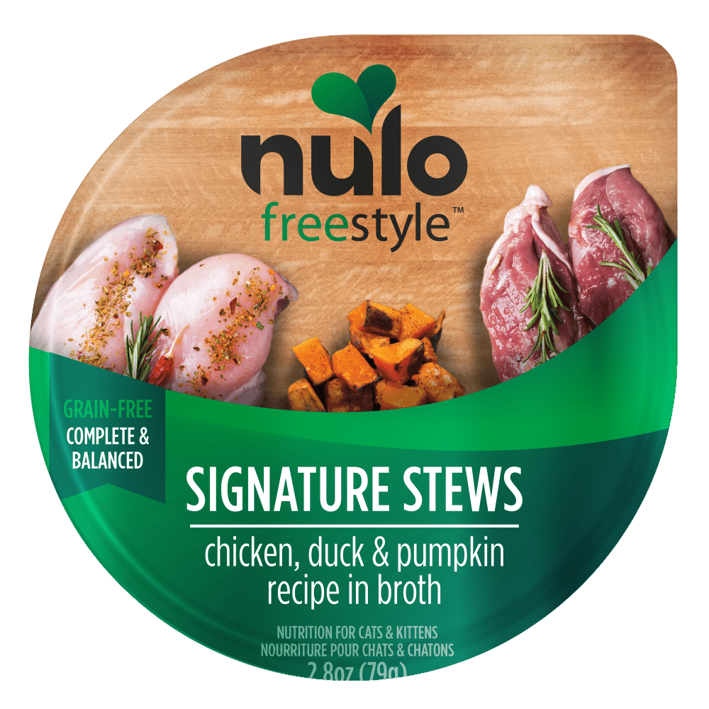 Nulo Nulo FreeStyle Signature Stews Chicken, Duck & Pumpkin Recipe for Cats