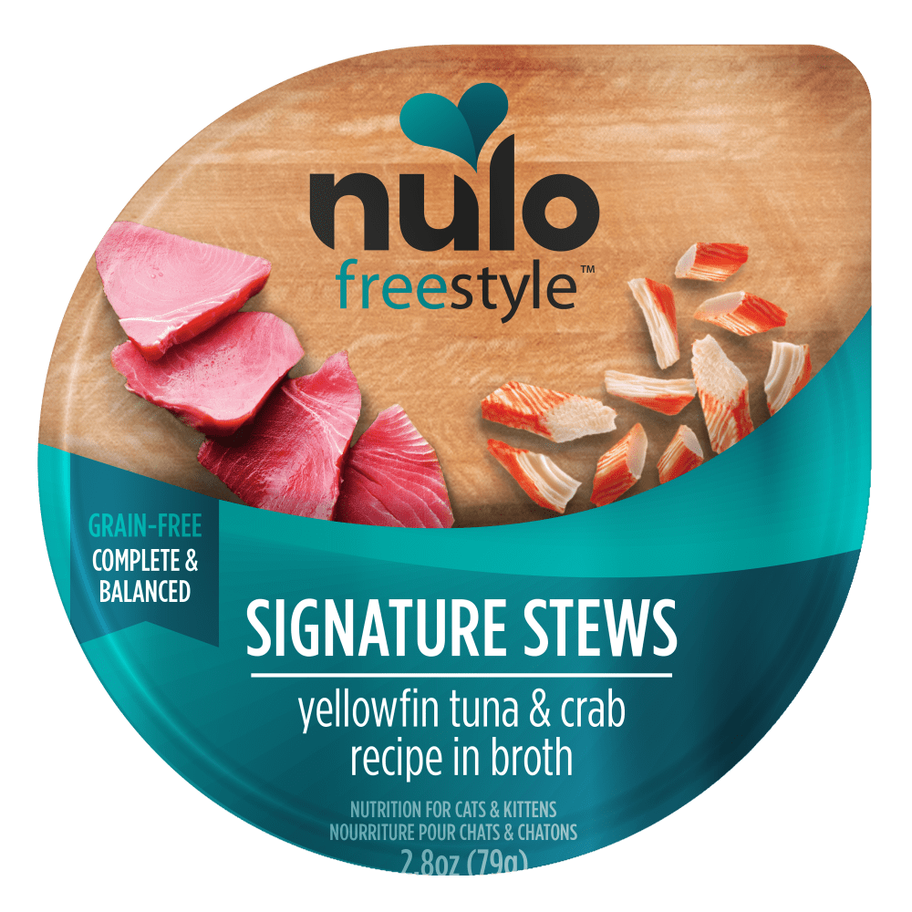 Nulo Nulo FreeStyle Signature Stews Yellowfin Tuna & Crab Recipe for Cats